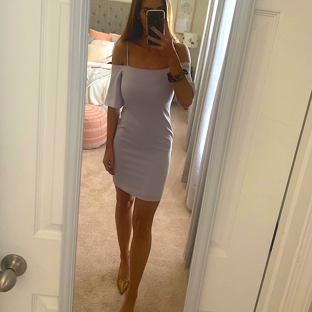 Gianni Bini Lavender Laura Dress -Size 2